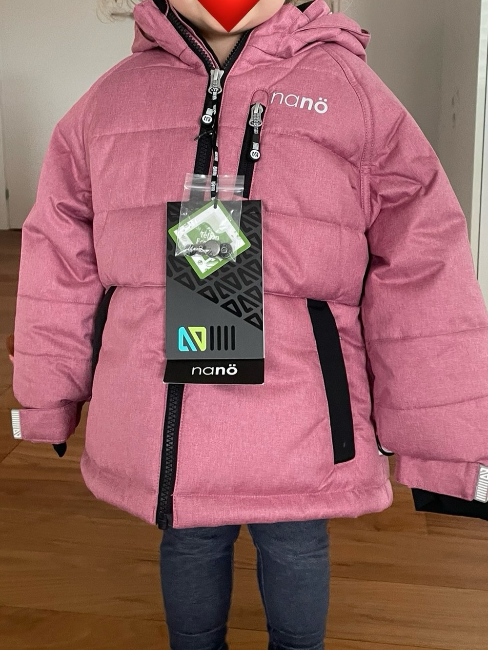 Nano Winter Jacket Size 2 / Manteau d’hiver fille